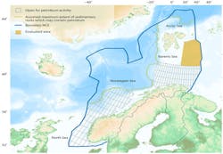Norwegian continental shelf