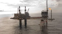 Beryl Alpha platform in the UK central North Sea