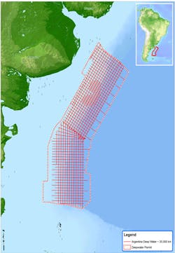 Spectrum multi-client 2D seismic survey offshore Argentina Spectrum multi-client 2D seismic survey offshore Argentina
