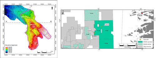 Cara project in license PL 636 in the northern Norwegian North Sea