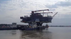 Ice-resistant platform topsides for Phase 2 of the Vladimir Filanovsky field development