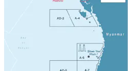 Woodside offshore Myanmar
