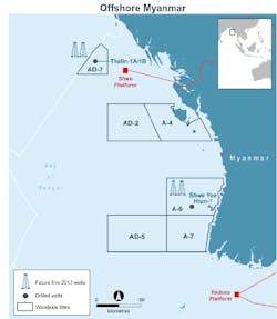 Woodside offshore Myanmar Woodside offshore Myanmar