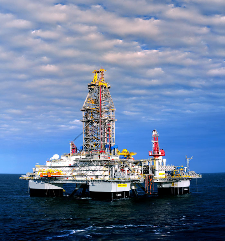 ENSCO 8503 semisubmersible drilling rig