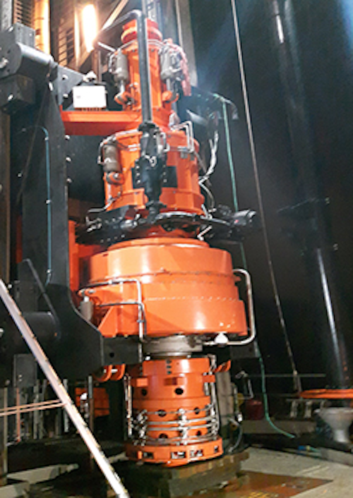 Continuous drilling and circulation unit