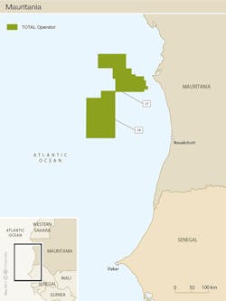Total offshore Mauritania