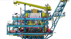 Angelin gas field development topsides