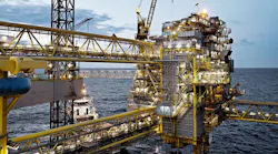 Tyra field in the Danish North Sea