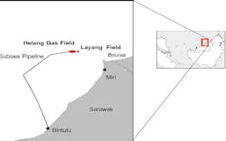 Layang gas field in block SK10 offshore Sarawak Layang gas field in block SK10 offshore Sarawak