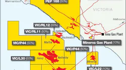 Sole field in the Gippsland basin offshore southeast Australia