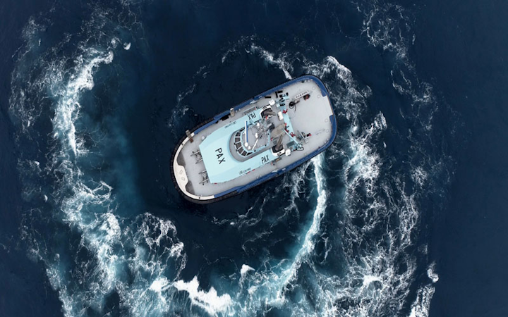 Pax, the second dual-fuel tug built in Europe