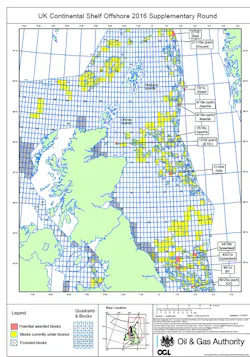 UKCS 2016 Supplementary Offshore Licensing Round UKCS 2016 Supplementary Offshore Licensing Round