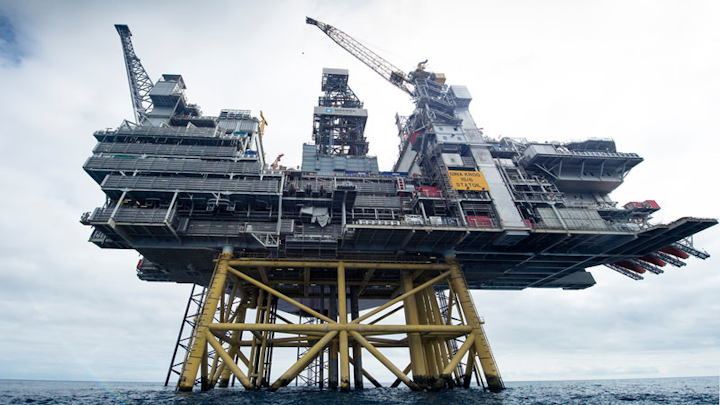 Gina Krog production platform offshore Norway