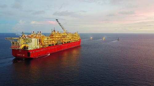 Shell's Prelude FLNG vessel