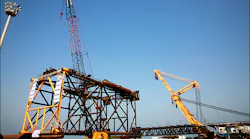 Hengam gas processing facility