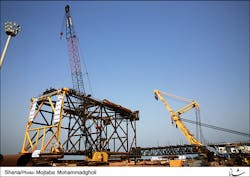 Hengam gas processing facility Hengam gas processing facility