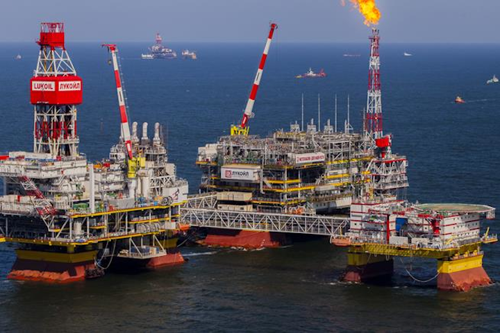 Vladimir Filanovsky field in the Russian sector of the Caspian Sea