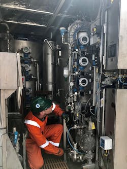 Compact treatment unit Compact treatment unit