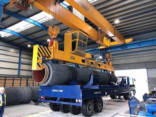 Concrete weight coating begins for Nord Stream 2 pipes