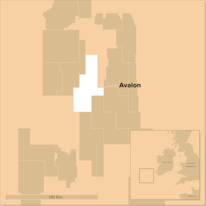 Avalon prospect offshore western Ireland