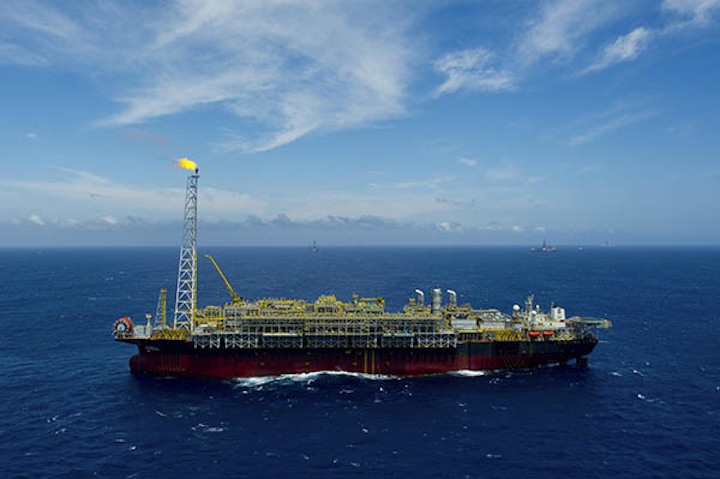 FPSO Cidade de Mangaratiba at the Lula field in the presalt Santos basin