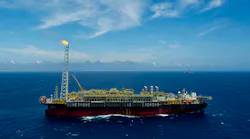FPSO Cidade de Mangaratiba at the Lula field in the presalt Santos basin