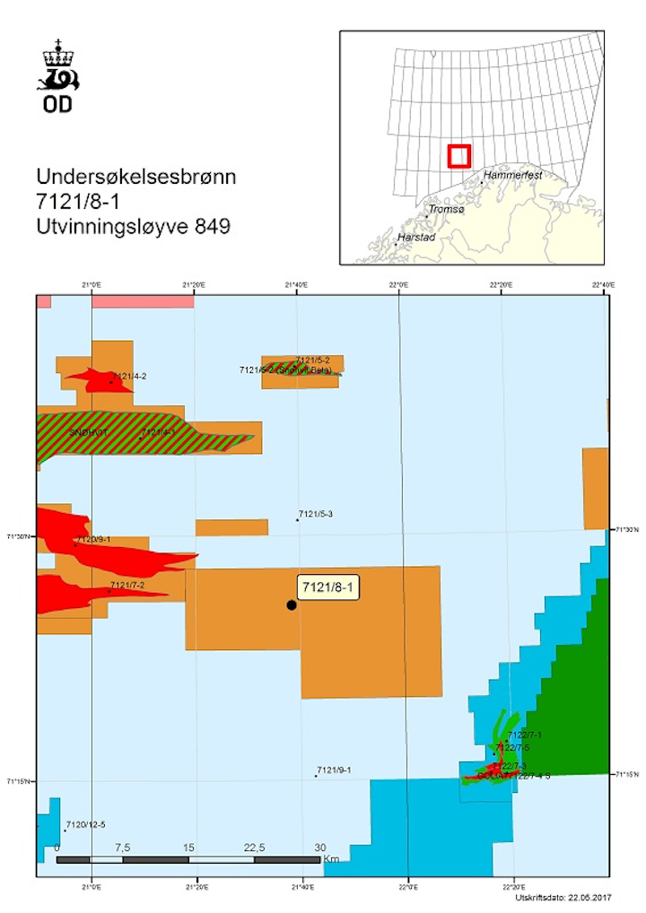 Well on the Blåmann structure in the southern Barents Sea