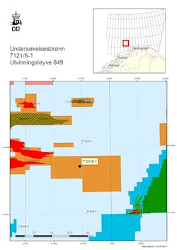 Well on the Blåmann structure in the southern Barents Sea Well on the Blåmann structure in the southern Barents Sea
