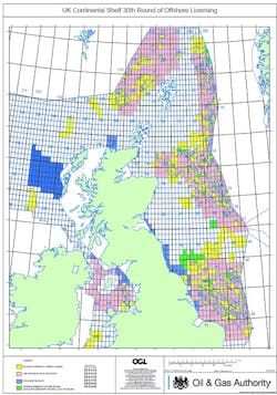 UKCS 30th Offshore Licensing Round UKCS 30th Offshore Licensing Round