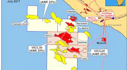 Otway basin offshore Australia