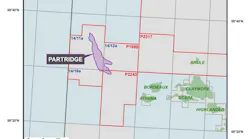 Partridge prospect in the UK central North Sea