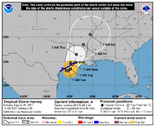 Tropical Storm Harvey