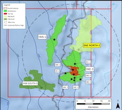 SNE North-1 offshore Senegal SNE North-1 offshore Senegal