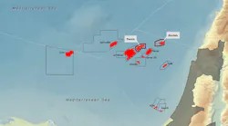 Karish and Tanin gas fields offshore Israel