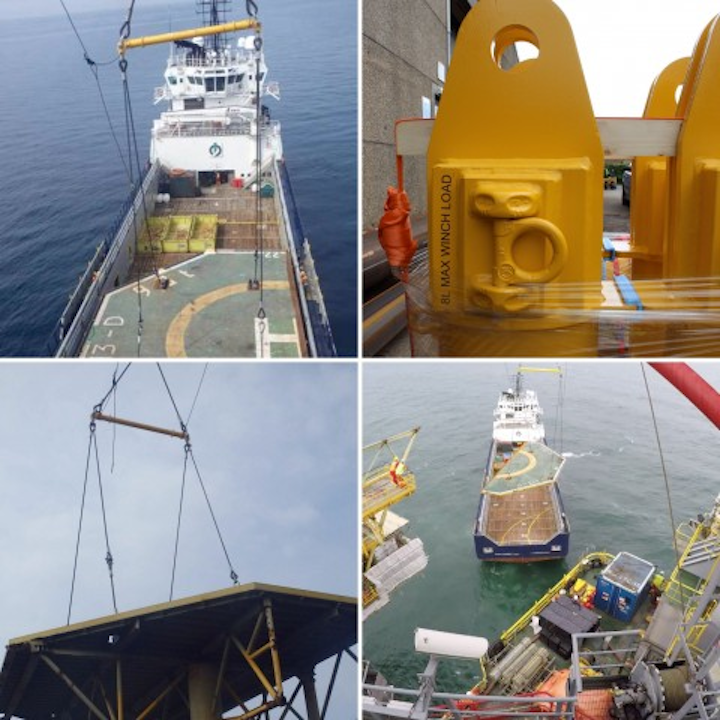 Certex uses Modulift beams for helipad lifts