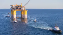 Stampede TLP heading to the deepwater Gulf of Mexico