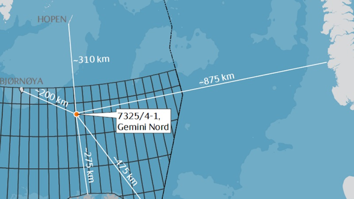 Gemini Nord prospect in the Barents Sea