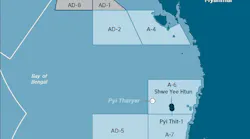 Woodside interests offshore Myanmar
