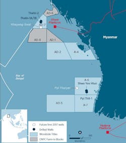 Woodside interests offshore Myanmar Woodside interests offshore Myanmar