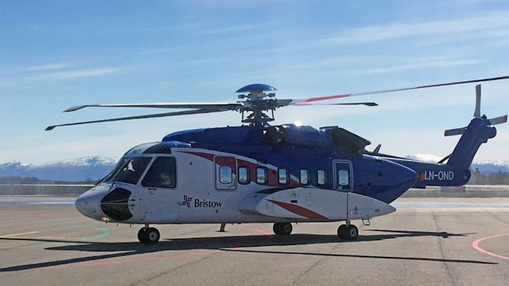 The Sikorsky S-92 helicopter