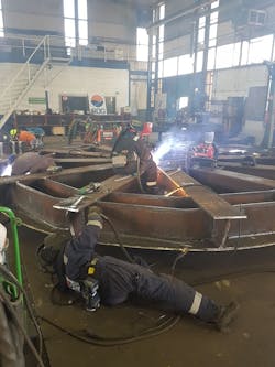 FPSO Aoka Mizu moonpool FPSO Aoka Mizu moonpool