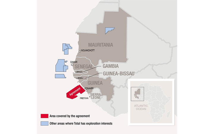 Total offshore West Africa