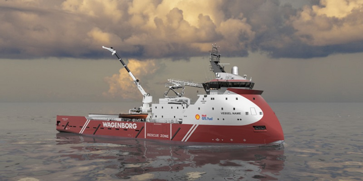 Wagenborg Offshore walk-to-work vessel