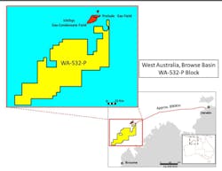 block WA-532-P offshore Western Australia block WA-532-P offshore Western Australia