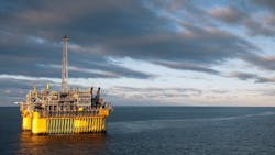 The Troll C platform in the North Sea The Troll C platform in the North Sea