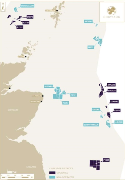 Chrysaor's UK North Sea operations