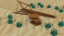 An Integrated Rigs to Reefs subsea layout An Integrated Rigs to Reefs subsea layout