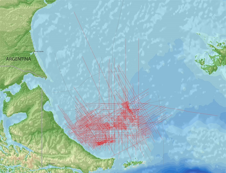 Austral and Malvinas basins offshore Argentina