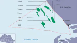 Offshore D.R. Congo block
