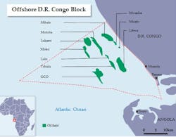 Offshore D.R. Congo block